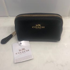 Coach Leather Cosmetic/Coin Case